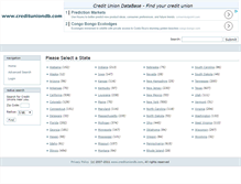 Tablet Screenshot of credituniondb.com